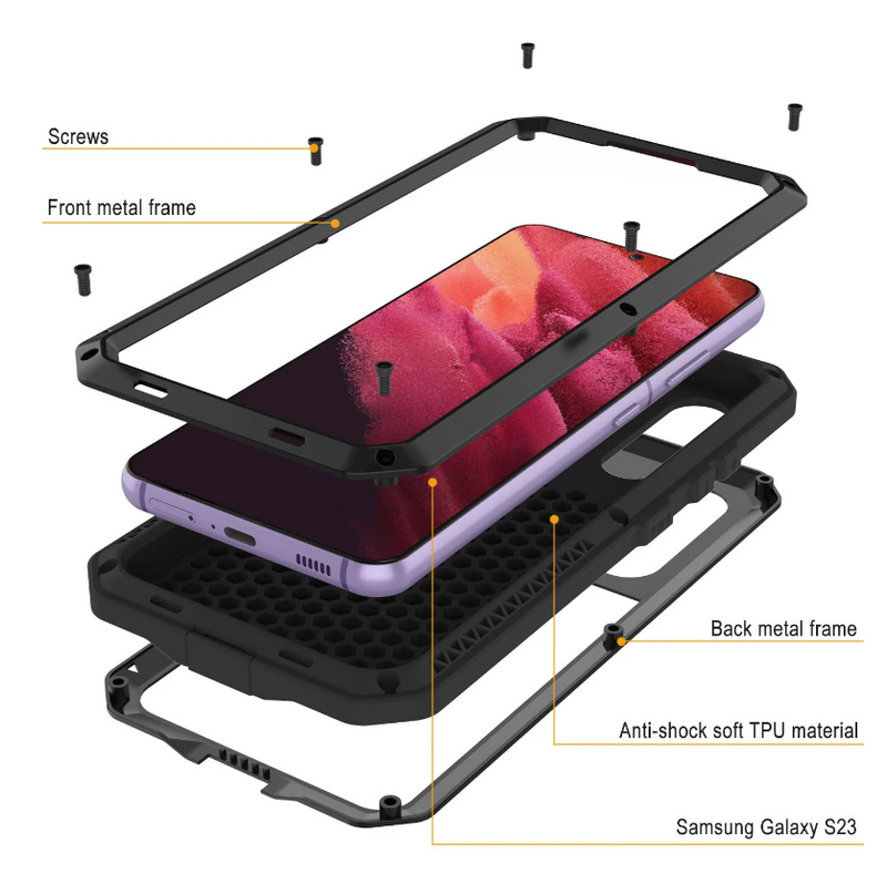 Samsung Galaxy S23 Plus Armer Rugged Case