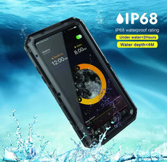 iPhone X Xs Case Armor Rugged Waterproof Case +  Snap Deal.