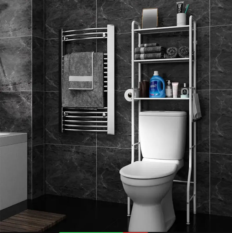 Over The Toilet Storage 3 Tier Shelf Bathroom Organizer +  Snap Deal.