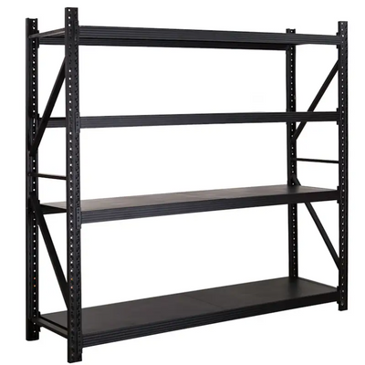 3M High Shelving 300 Kg Per layer 4 Tier Storage Metal Shelf Rack - Snap Deal