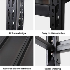 3M High Shelving 200 Kg Per layer 4 Tier Storage Metal Shelf Rack