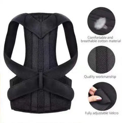 Adjustable Back Shoulder Posture Corrector Belt +  Snap Deal.