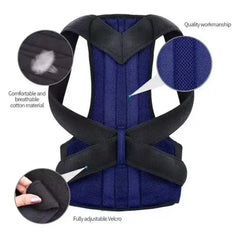 Adjustable Back Shoulder Posture Corrector Belt +  Snap Deal.