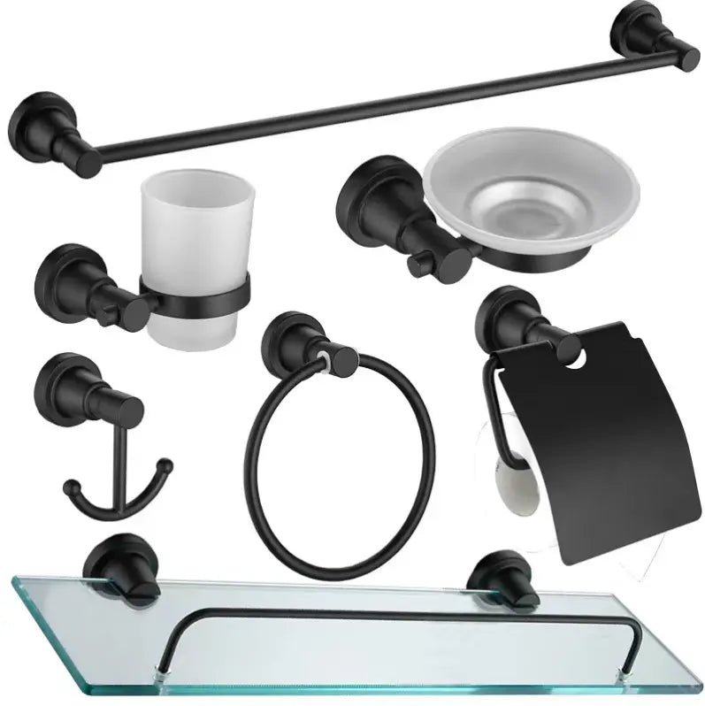 Bathroom Set Towel Holder Toilet Roll Holder etc +  Snap Deal.