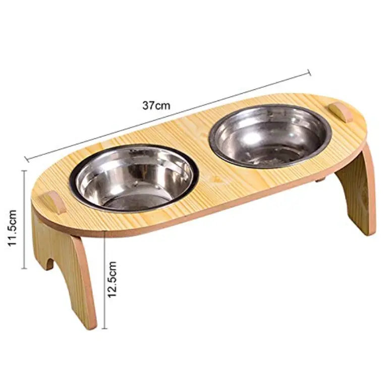 Pet Feeder Bowl Water Bowl +  Snap Deal.