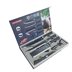 Kitchen Knife Set With  6 Pcs Non-stick Coating +  Snap Deal.