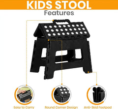 Strong Folding Step Stool Perfect Kitchen or Bathroom Step +  Snap Deal.