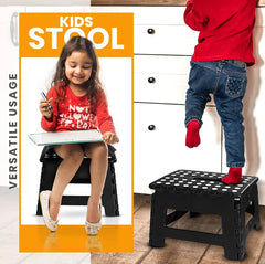 Strong Folding Step Stool Perfect Kitchen or Bathroom Step +  Snap Deal.