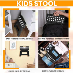 Strong Folding Step Stool Perfect Kitchen or Bathroom Step +  Snap Deal.