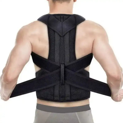 Adjustable Back Shoulder Posture Corrector Belt +  Snap Deal.