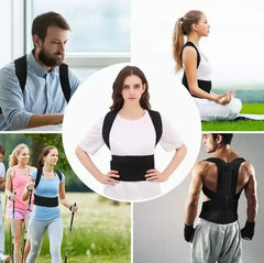 Adjustable Back Shoulder Posture Corrector Belt +  Snap Deal.