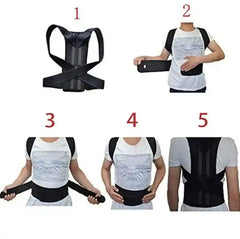 Adjustable Back Shoulder Posture Corrector Belt +  Snap Deal.