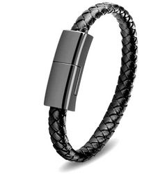 iPhone Charger Cable Bracelet +  Snap Deal.