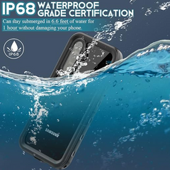 Samsung Galaxy A54 Waterproof Case with Built- in Screen Protector