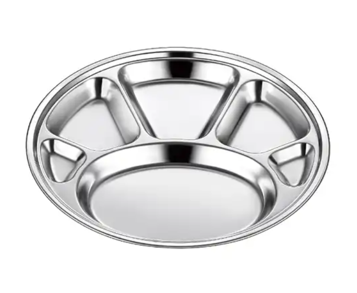 Dinner Plate with Compartment +  Snap Deal.