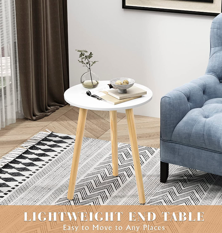 Tea Table Round Table For Living Room +  Snap Deal.