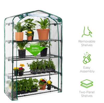 4 Tier Mini Greenhouse For Garden +  Snap Deal.