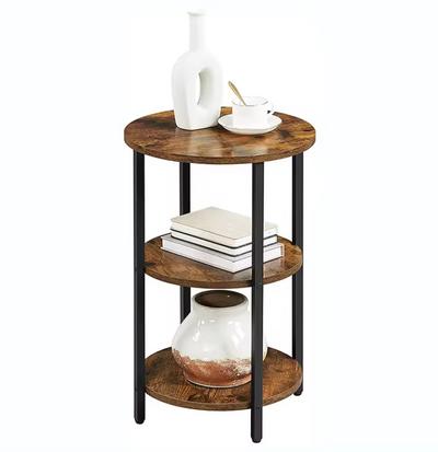 3-Tier Round Side Table