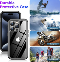 iPhone 15 Pro Waterproof Shockproof Case