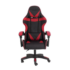 Gaming Chair With Headrest And Lumbar Support Red +  Snap Deal.