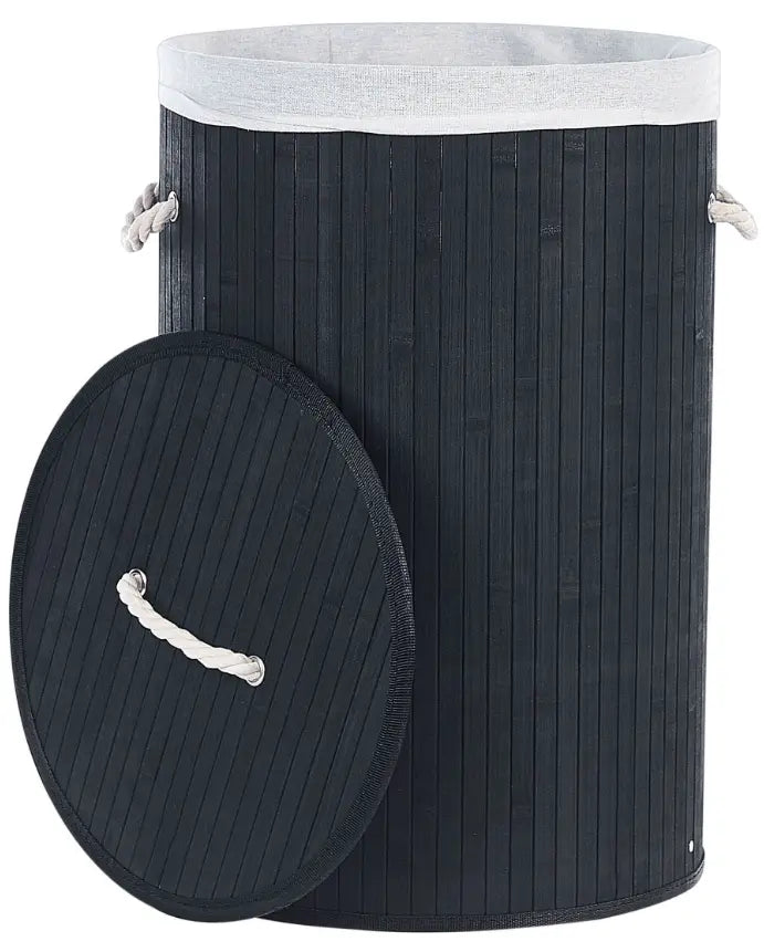 Laundry Basket Round Hamper 75L +  Snap Deal.