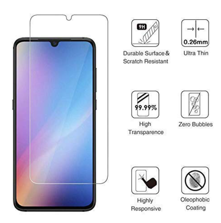 Samsung Galaxy A60 Tempered Glass Screen Protector