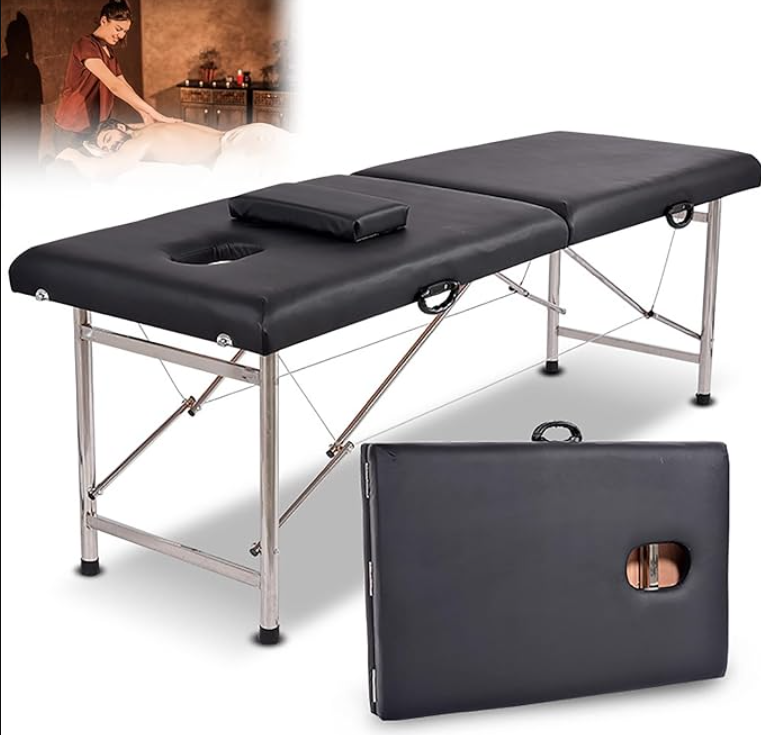 Portable Folding Massage Table 2 Folding +  Snap Deal.