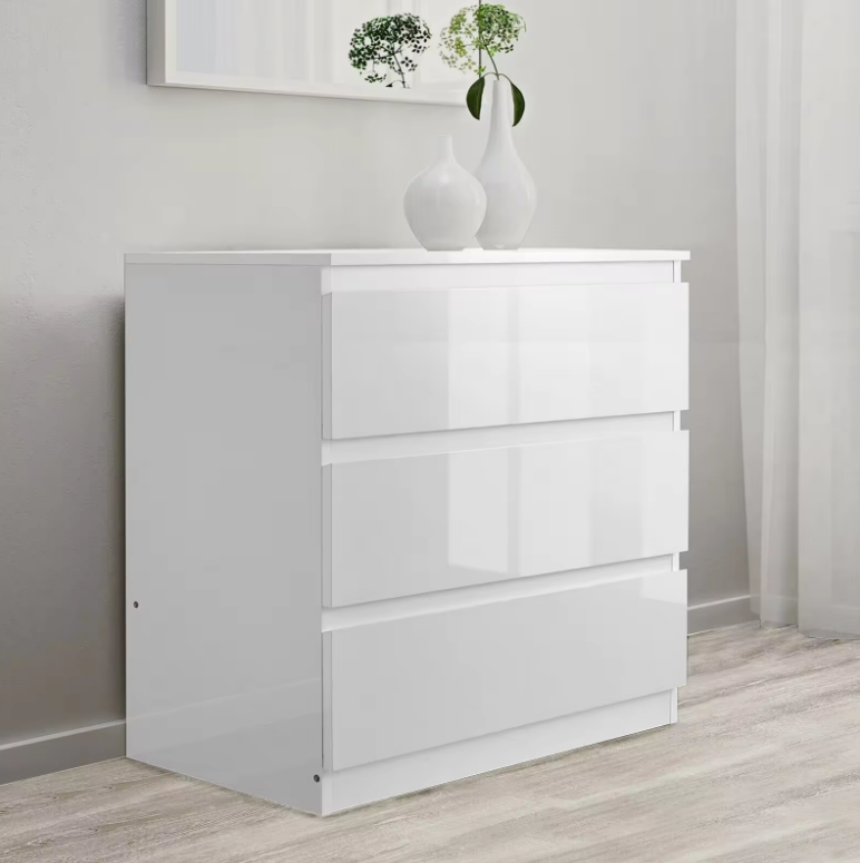 Chest Of Drawers With 3 Drawers For Living Room +  Snap Deal.