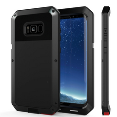 Samsung Galaxy S8 Plus Case Shockproof Rugged Metal Case +  Snap Deal.