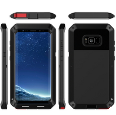 Samsung Galaxy S8 Plus Case Shockproof Rugged Metal Case +  Snap Deal.