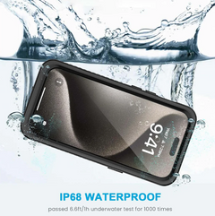 iPhone 16 Pro Case IP68 Waterproof Phone Case