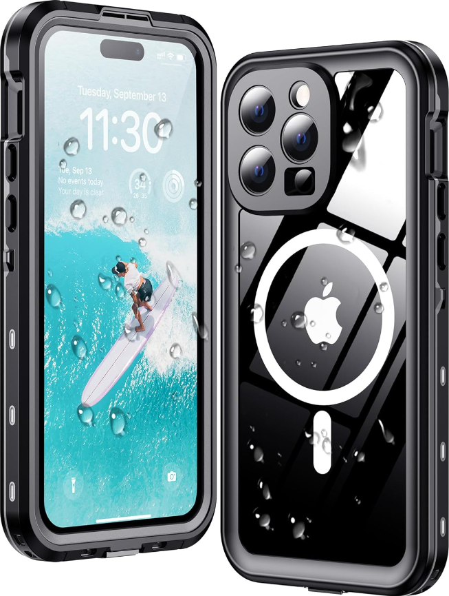 iPhone 16 Plus Magnetic Waterproof Case