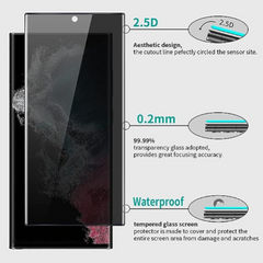 Samsung Galaxy Privacy Glass Screen Protector for all Model Note Series +  Snap Deal.