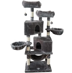 Cat Tree House Tower 145cm +  Snap Deal.