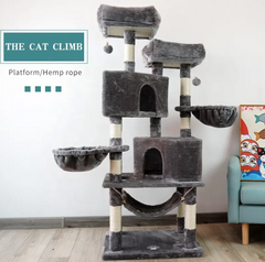 Cat Tree House Tower 145cm +  Snap Deal.