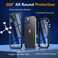 iPhone 14 Plus Waterproof Shockproof Case