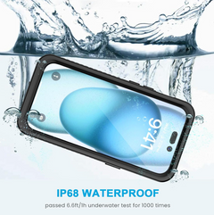 iPhone 15 Waterproof Shockproof Case Megasafe