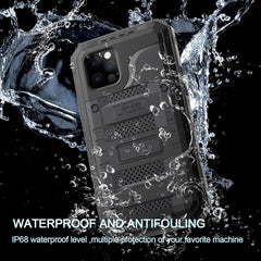 Waterproof IP68 Heavy Duty Rugged Metal Case for iPhone 11 Pro Max Case
