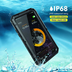 Metal hybrid IP68 iPhone Xs Max Waterproof Case - Metal hybrid IP68 iPhone Xs Max Waterproof Case +  Snap Deal.