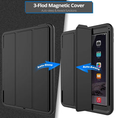 iPad mini 3 Case - Heavy Duty Folio Shockproof Case