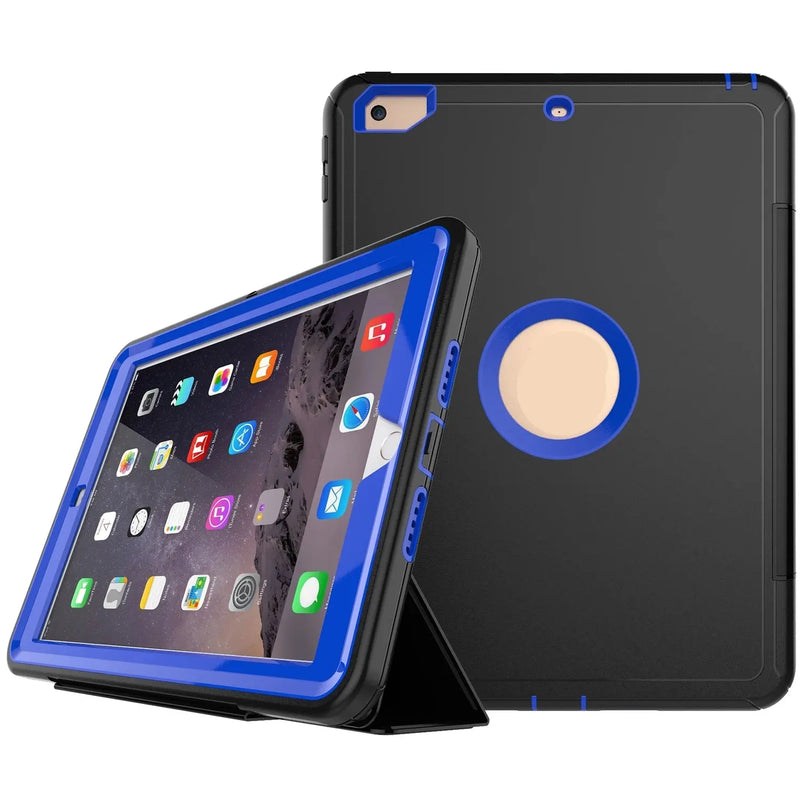 iPad Mini 3 Case - Heavy Duty Folio Shockproof Case +  Snap Deal.