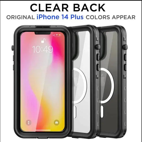 iPhone 14 Case with Megasafe Waterproof Shockproof +  Snap Deal.