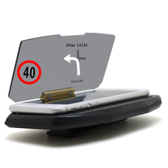 HUD Head Up Display Car Cell phone GPS Navigation Image Reflector Holder