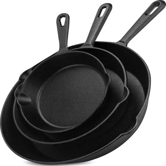 Cookware Sets Frying Cast Iron Pans Cast Iron Dish 16/20/26cm Promo