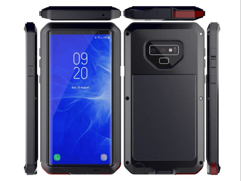 Samsung Galaxy Note 9 Shockproof Rugged Metal Case