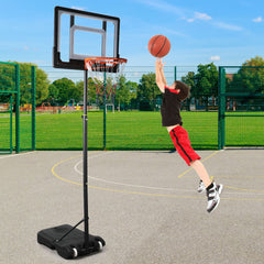 Basketball Hoop Stand Ring Portable 2.1 M Height Adjustable