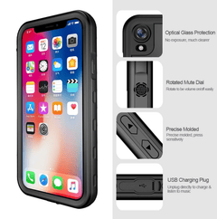 iPhone XR Waterproof Dustproof Shockproof Case