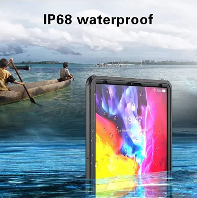 iPad Pro 12.9 inch Waterproof Case 4th 5th and 6th Gen Waterproof Shockproof Case +  Snap Deal.