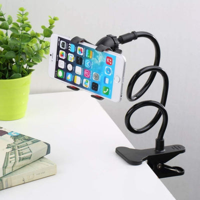 360 Rotating Flexible Long Arm Cell Phone Holder Stand Lazy Mount Bracket +  Snap Deal.