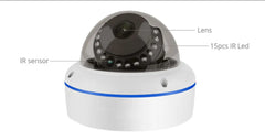 5MP Surveillance IP POE Camera Dome Indoor Security Camera +  Snap Deal.